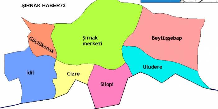 Şırnak 81 İl İçerisinde 2. Sırada Yer Aldı!