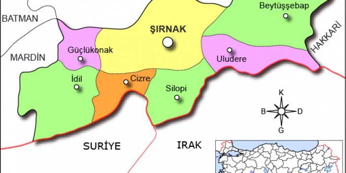 Şırnak nüfusu 2023 sonuçları! Şırnak Cizre ve Merkez nüfus ve yüzölçümü kaç?