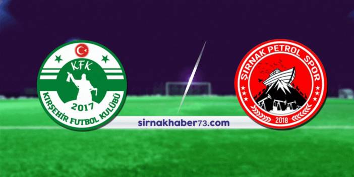 Şırnak Petrol Spor Maçı Sona Erdi! İşte Maç Sonucu