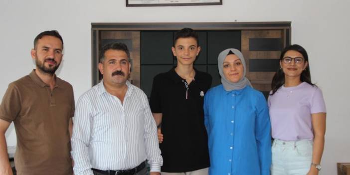 LGS'de Türkiye birincisi olan Cizreli öğrencinin hedefi belli oldu!