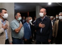 Bakan Soylu, zırhlı aracın çarpması sonucu çocuğunu kaybeden aileye taziye ziyaretinde bulundu