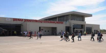 Şırnak Şerafettin Elçi Havalimanı Nisan ayında 34 bin 539 yolcuya hizmet verdi