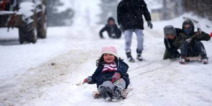 Eğitimde kar engeli: 11 ilde okullar tatil edildi