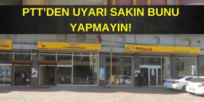 PTT'den vatandaşlara önemli uyarı! Sakın bu mesajlara tıklamayın
