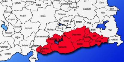 Uzmanlar Şırnak, Diyarbakır, Mardin,Batman, Siirt ve Şanlıurfa için Uyardı! Yarın'a Dikkat!