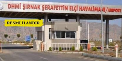ŞIRNAK ŞERAFETTİN ELÇİ HAVALİMANI MÜDÜRLÜĞÜ 2026-2027 PERSONEL TAŞIMA (SERVİS) İŞİ İHALESİ