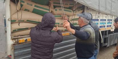 Dicle’de TAKE projesi ile çiftçilere 25 ton kırmızı mercimek tohumu dağıtıldı