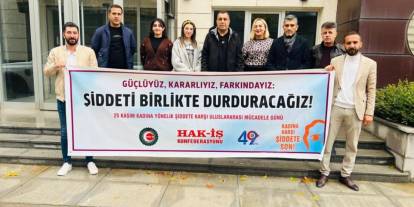 HAK-İş Şırnak "şiddete karşı güçlü ses olma" vurgusu yaptı