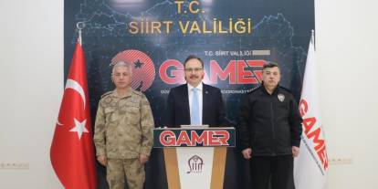 Siirt'te güvenlik ve asayiş değerlendirme toplantısı