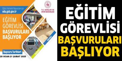 Şırnak’ta Eğitim Görevlisi Başvuruları Başlıyor