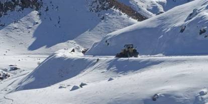 Şırnak'ta Kardan Kapanan 38 Kilometrelik Yol, Ulaşıma Açıldı