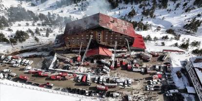 Otel yangını faciasında gözaltı sayısı 11'e yükseldi