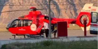 Şırnak'ta Kalp Krizi Geçiren Genç, Ambulans Helikopter ile Diyarbakır'a Sevk Edildi