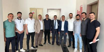 Sağlık-Sen Silopi Devlet Hastanesini ziyaret etti