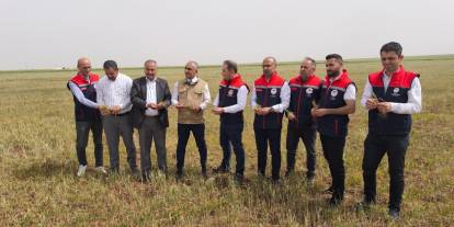 Şırnak’ta Susuz Tarım Yapılan Alanlarda İnceleme