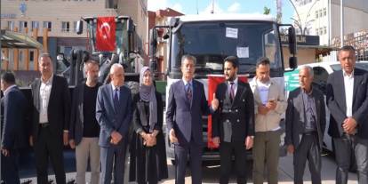 Şırnak Belediyesi Araç Filosuna Loder, Kamyon ve Yemek Dağıtım Aracı Ekledi