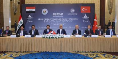 Başkan Yıldırım, Türkiye-Irak Yuvarlak Masa Toplantısına Katıldı