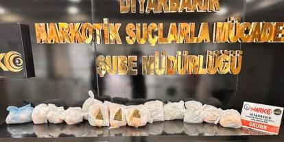 Diyarbakır'da Nisan ayında narkotik operasyonlarında 70 şüpheli tutuklandı