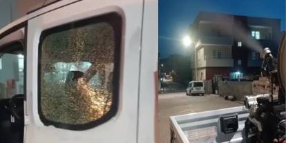 Cizre Belediyesi Aracına Zarar Verildi