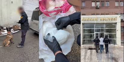 Hakkari'den sevk edilmeye çalışılan onlarca kilo uyuşturucu ele geçirildi