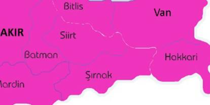 Şırnak, Hakkari ve Siirt 81 İl İçerisinde İlk 3 Sırada Yer Aldı!