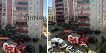 Şırnak'ta Bir Evde Yangın!
