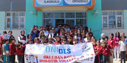 Şırnak’ta Köy Çocuklarına ‘Okuldan Koda Robotik Yolculuk’