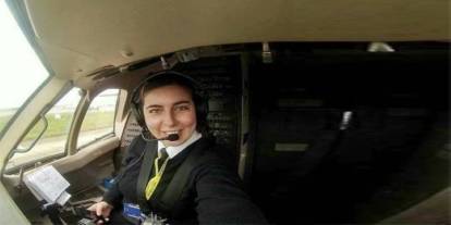 Şırnaklı Dilan, ABD'de Pilot Oldu