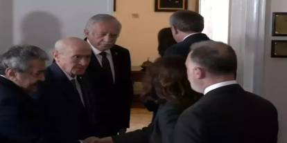 MHP-DEM Parti görüşmesi başladı