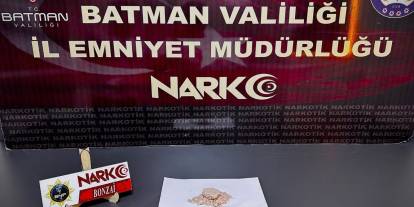 Batman'da uyuşturucu operasyonlarında yakalanan 2 kişi tutuklandı