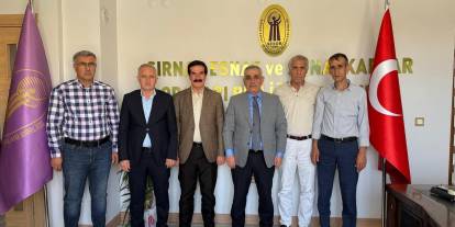 Şırnak ESOB'dan Çağrı: Artık Huzur, Kazanç Konuşulsun