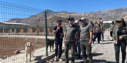 Şanlıurfa DKMP Müdürü Mumcuoğlu'ndan Sokak Hayvanları Yaşam Merkezine Ziyaret
