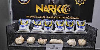 Şırnak’ta 30 Kilo Metamfetamin Ele Geçirildi