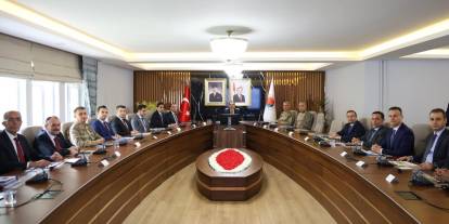Şırnak’a İl Güvenlik ve Asayiş Koordinasyon Toplantısı yapıldı