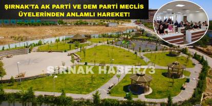Şırnak Belediyesi Sırrı Süreyya Önder'in İsmini Parka Verdi!