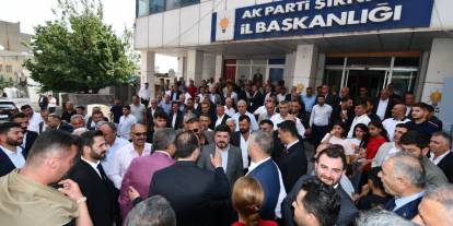 AK Parti Şırnak İl Başkanlığında Bayramlaşma