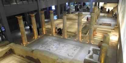 Zeugma Mozaik Müzesi’nde Bayram Yoğunluğu