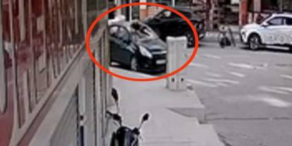 Siirt'te bir çocuk 5'inci kattan düştü! O anlar kameraya yansıdı