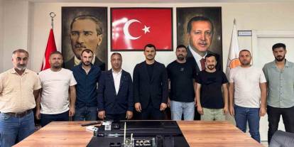 Şırnak'ta Sağlık Sendikası Temsilcileri Toplu Sözleşme İçin Ak Parti'yi Ziyaret Etti