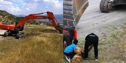 Şırnak’ta o yol için çalışmalar kurban kesilerek başladı