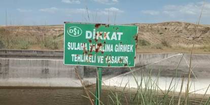Mardin’de sulama kanalında akıntıya kapılan genç aranıyor