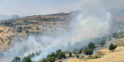 Şırnak Merkez’de Yangın