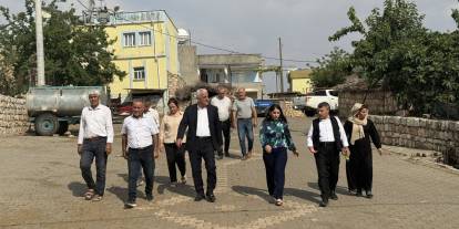 DEM Parti Heyetinden 107 Hayvanı Telef Olan Aileye Ziyaret