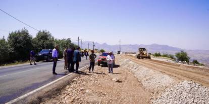 Başkan Yarka, Şırnak-Siirt Yolundaki Çalışmaları İnceledi