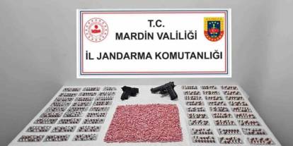 Kızıltepe'de Piyasaya Uyuşturucu Hap Süren 2 Kişi Yakalandı