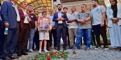 Muhtar Ateş vurulduğu yerde anıldı