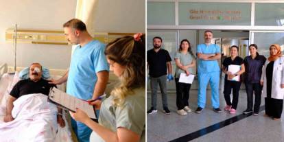Van Eğitim ve Araştırma Hastanesinde günde 40 göz ameliyatı yapılıyor