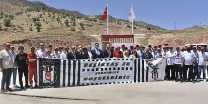 Beşiktaş U-16 Takımı, Gabar Dağı Petrol Sahasını Gezdi