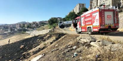 Şırnak’ta menemen yapmak isteyen çocuklar yangına neden oldu