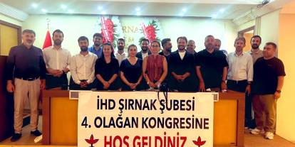 Şırnak İHD’de Ruken Üstün ve Şivan Sakman Dönemi